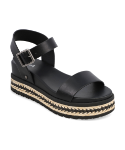 KIERA - BLACK RAFFIA